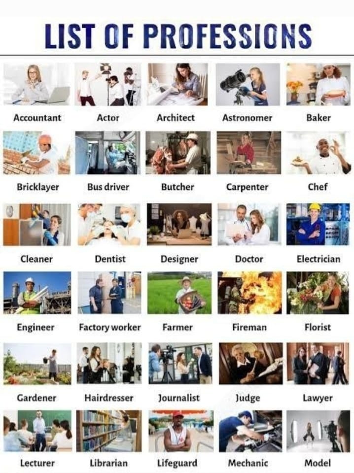 TYPES OF JOBS